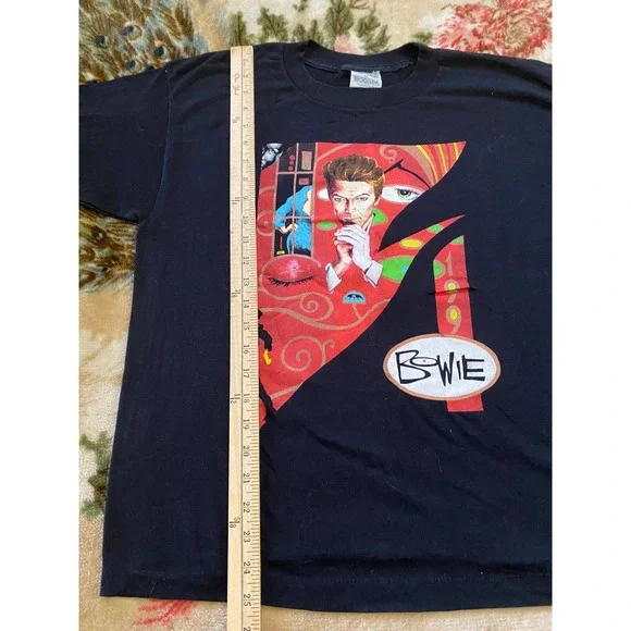 Vintage David Bowie 1990 tour t shirt